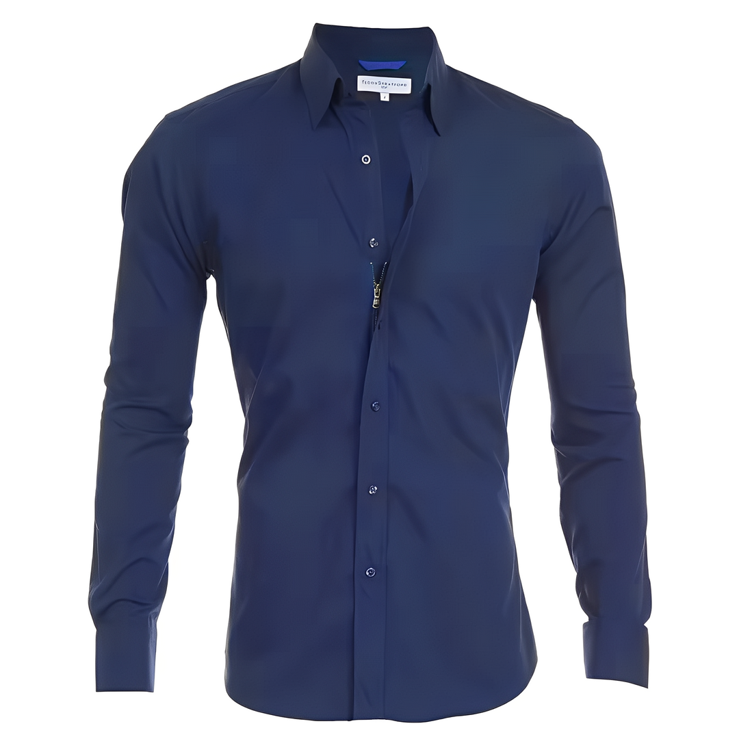 Andrew - Casual, formale, camicia senza pieghe per uomini